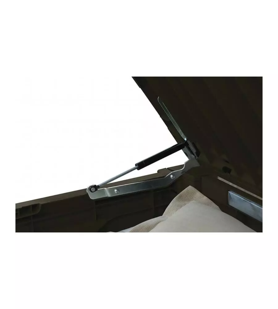 BAULE DA ESTERNO KETER "BRIGHTWOOD" IN RESINA MARRONE EFFETTO LEGNO 454 LT 145X69,7X60,3 CM